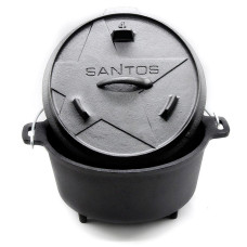 Holenderski piec 3,7 litra (4,5 Qt) z nóżkami, SANTOS 897061