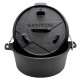 Dutch Oven 4,3 litra bez nóżek, SANTOS 896545