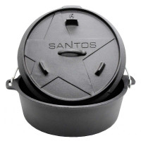 Dutch Oven 5,7 litra bez nóg, SANTOS 897078