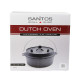 Dutch Oven 5,7 litra bez nóg, SANTOS 897078