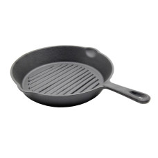 Patelnia grillowa z żeliwa, Ø 25 cm, SANTOS 897160
