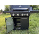 Grill Gazowy 4-Palnikowy z Kuchenką Boczną i Deską do Krojenia GRILLI 400013