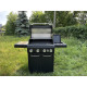 Grill Gazowy 4-Palnikowy z Kuchenką Boczną i Deską do Krojenia GRILLI 400013