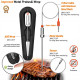 GRILLI SONDA DO TERMOMETRU BLUETOOTH AIDMAX 2 SZTUKI CZUJNIK MIĘSA STAL 300C 555502