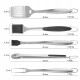 Zestaw do grillowania 6w1 stal nierdzewna GRIILLI 700798