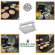 Prasa do hamburgerów ze stali nierdzewnej 14*14*7 cm GRILLI 777120
