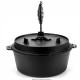 Garnek Dutch Oven GRILLI 4,3L bez nóżek 777188