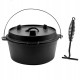 Garnek Dutch Oven GRILLI 12L bez nóżek 777190