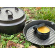 Żeliwna patelnia grillowa 33x26 cm GRILLI 777199