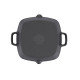 Żeliwna patelnia grillowa 33x26 cm GRILLI 777199
