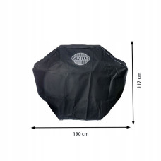 Pokrowiec na grill 190x71x117cm GRILLI 777232