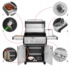 Grill gazowy Ranger 31 GRILLI 777243