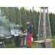 Fartuch Combi dżins skóra kanwas GRILLI 777444