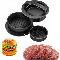 Praska forma do hamburgerów kotletów + Farsz Do Burgerów GRILLI 77759