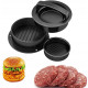 Praska forma do hamburgerów kotletów + Farsz Do Burgerów GRILLI 77759