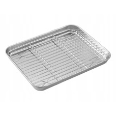 Brytfanna do grillowania ze stali szlachetnej 40,5 x 2,8 x 30,5cm GRILLI 777629