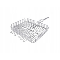 Ruszt do grillowania stal nierdzewna 1.5mm 31x26 cm GRILLI 777766