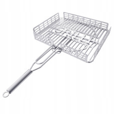 Ruszt do grillowania stal nierdzewna 1.5mm 42x32cm GRILLI 777767