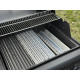 Grill gazowy 3-palnikowy z odlewaną aluminiową komorą paleniskową i składanymi półkami bocznymi GRILLI 777855