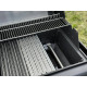 Grill gazowy 3-palnikowy z odlewaną aluminiową komorą paleniskową i składanymi półkami bocznymi GRILLI 777855