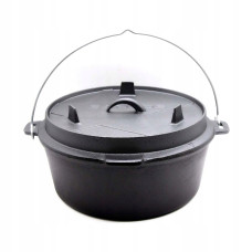 Holenderski piec kociołek patelnia SANTOS, 12 l bez nóg 897115