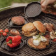 Burgerdevil Burgereisen, Żeliwo, Ø 12 cm, SANTOS 899478