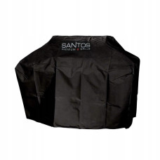 Pokrowiec grilla, PVC / poliester, 196 x 64 x 125 cm SANTOS 9003