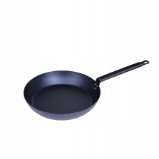 SANTOS patelnia z czarnej stali o średnicy 28 cm