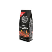 EKO Brykiet Z Węgla Drzewnego od 4 do 7 godzin palenia 5 kg GRILLI 77777