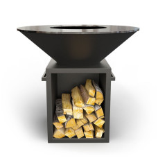 Palenisko grill Premium czarny Box AHOS 777369