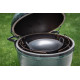 Wok do grilla ze stali węglowej z bambusową szpatułką Big Green Egg 120779