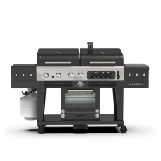 Grill kombi Memphis Ultimate 2.0 Combo węgiel-gaz z komorą wędzarniczą Pit Boss 11064