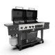 Grill kombi Memphis Ultimate 2.0 Combo węgiel-gaz z komorą wędzarniczą Pit Boss 11064