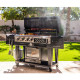Grill kombi Memphis Ultimate 2.0 Combo węgiel-gaz z komorą wędzarniczą Pit Boss 11064
