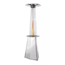 Ogrodowy gazowy ogrzewacz Siabs Solflame M Inox szary