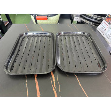 Kosz do grillowania perforowany 24 x ,34 cm zestaw 2-częsciowy 777568